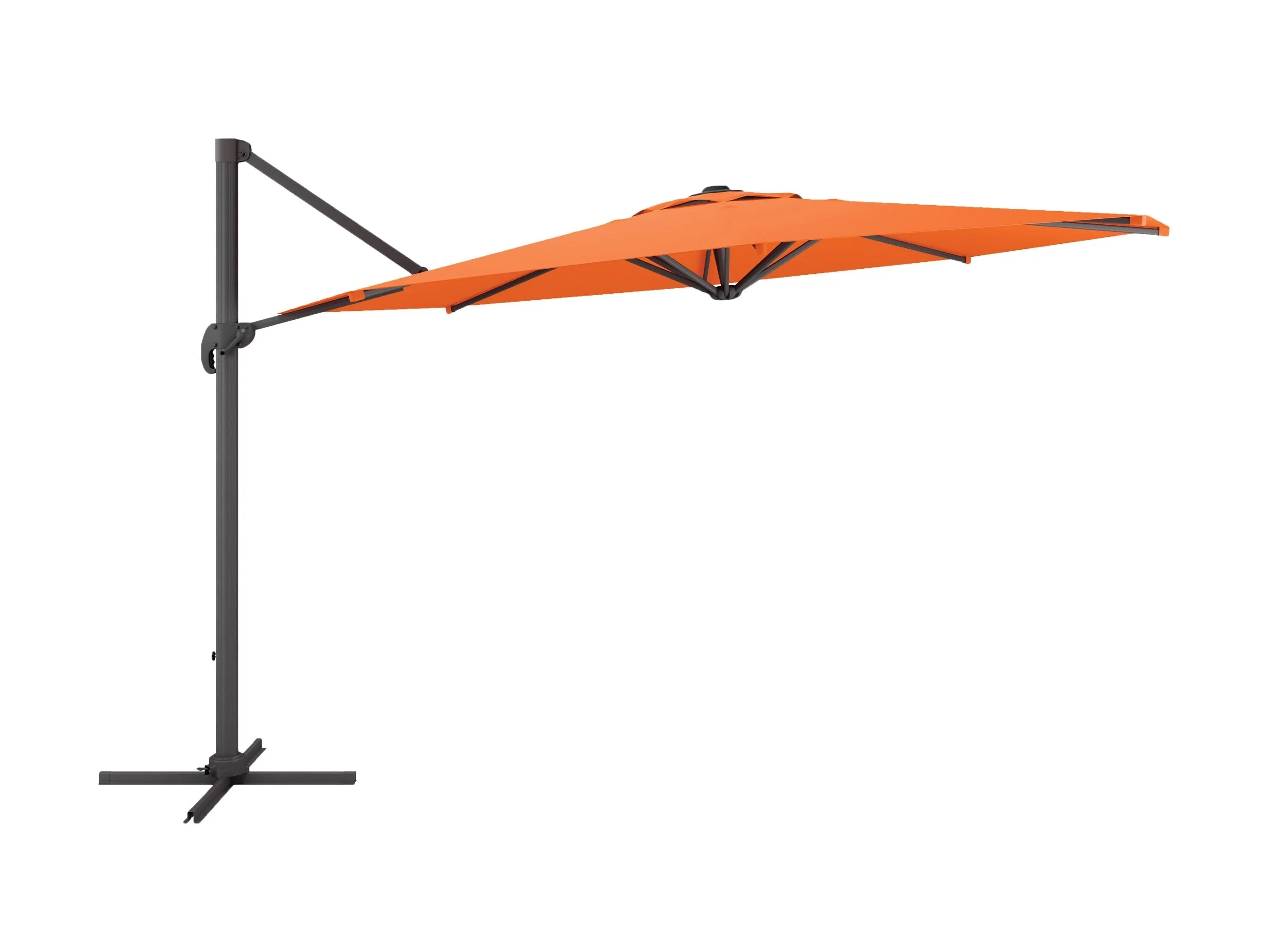 11.5ft Deluxe Offset Patio Umbrella - Orange