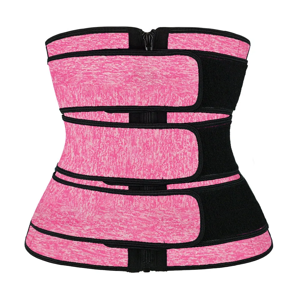 3 Straps Neoprene Waist Trainer Belt