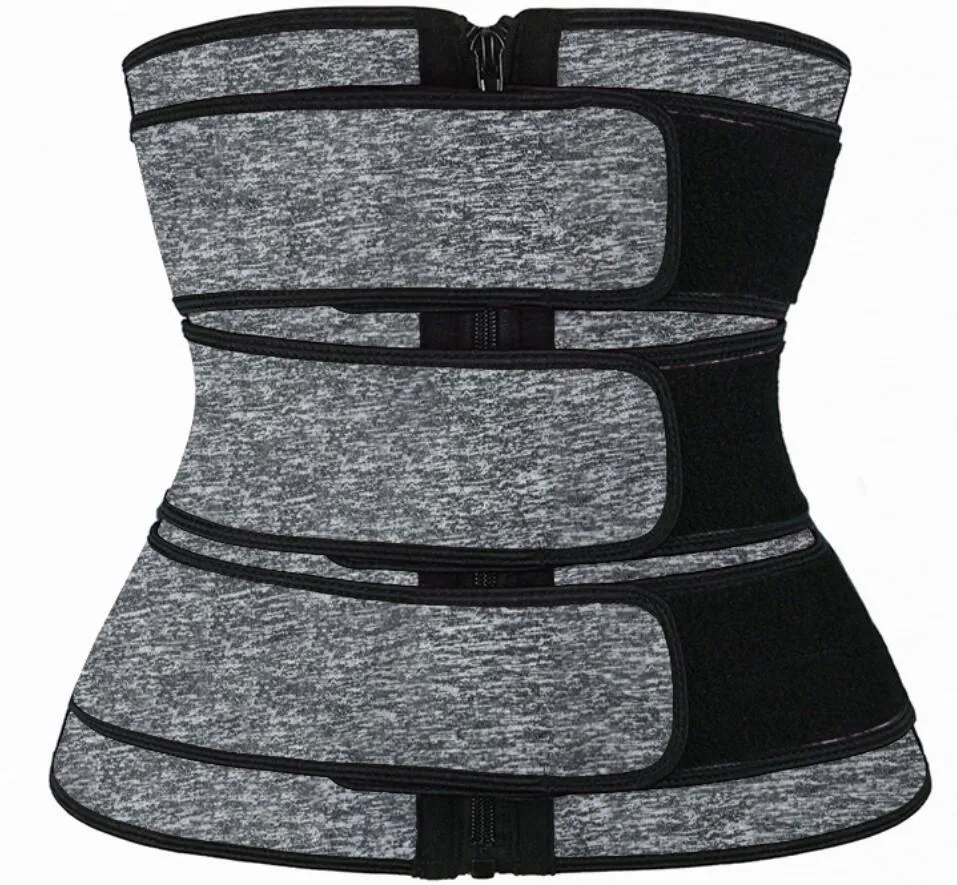 3 Straps Neoprene Waist Trainer Belt