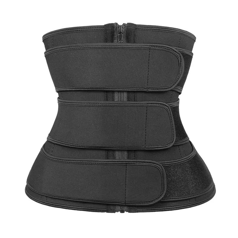 3 Straps Neoprene Waist Trainer Belt