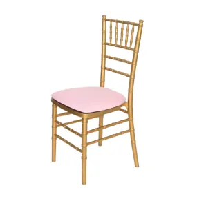 5 pcs/pk Spandex Chiavari Seat Pad Cover - Pink