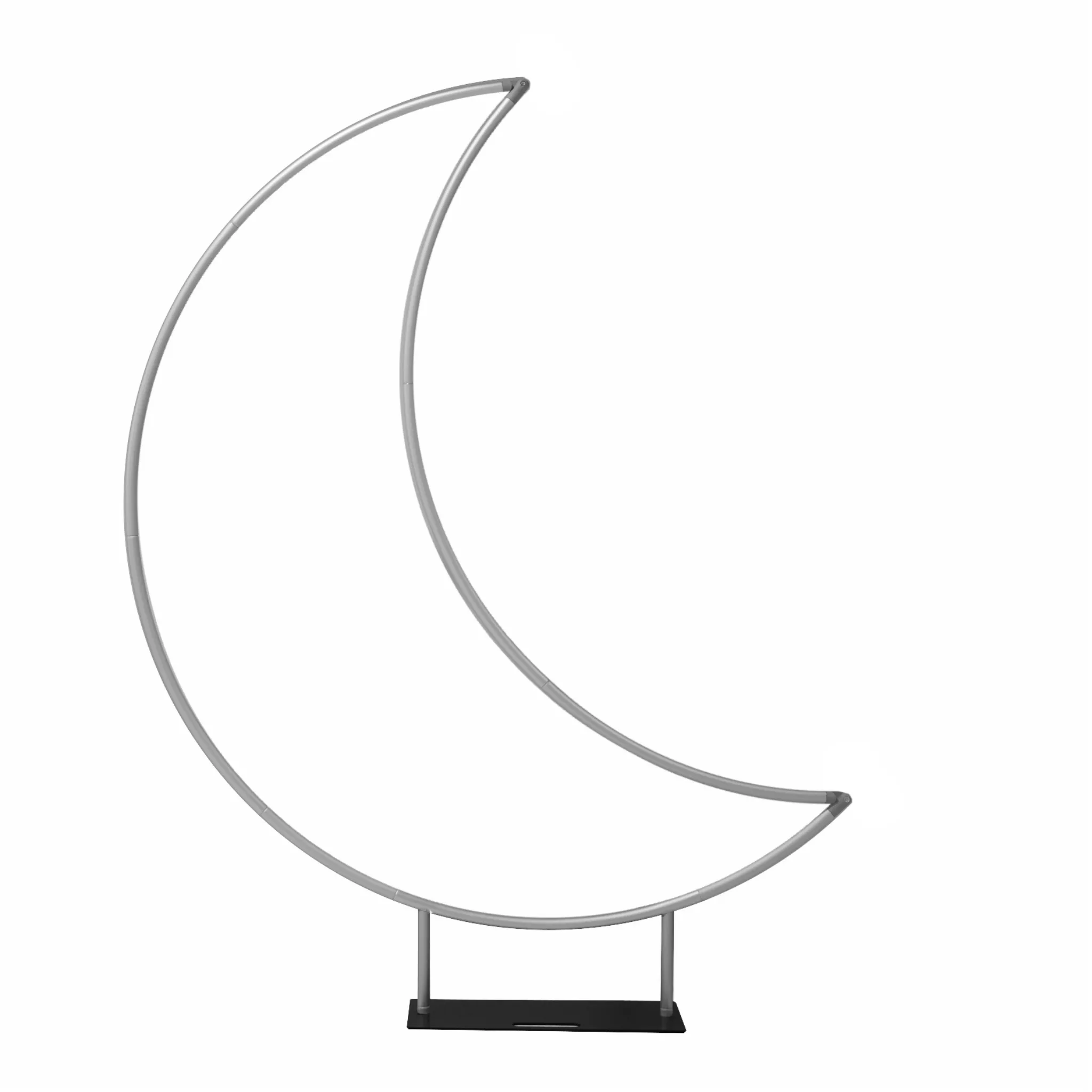 6.5ft Crescent Moon Arch Backdrop Stand