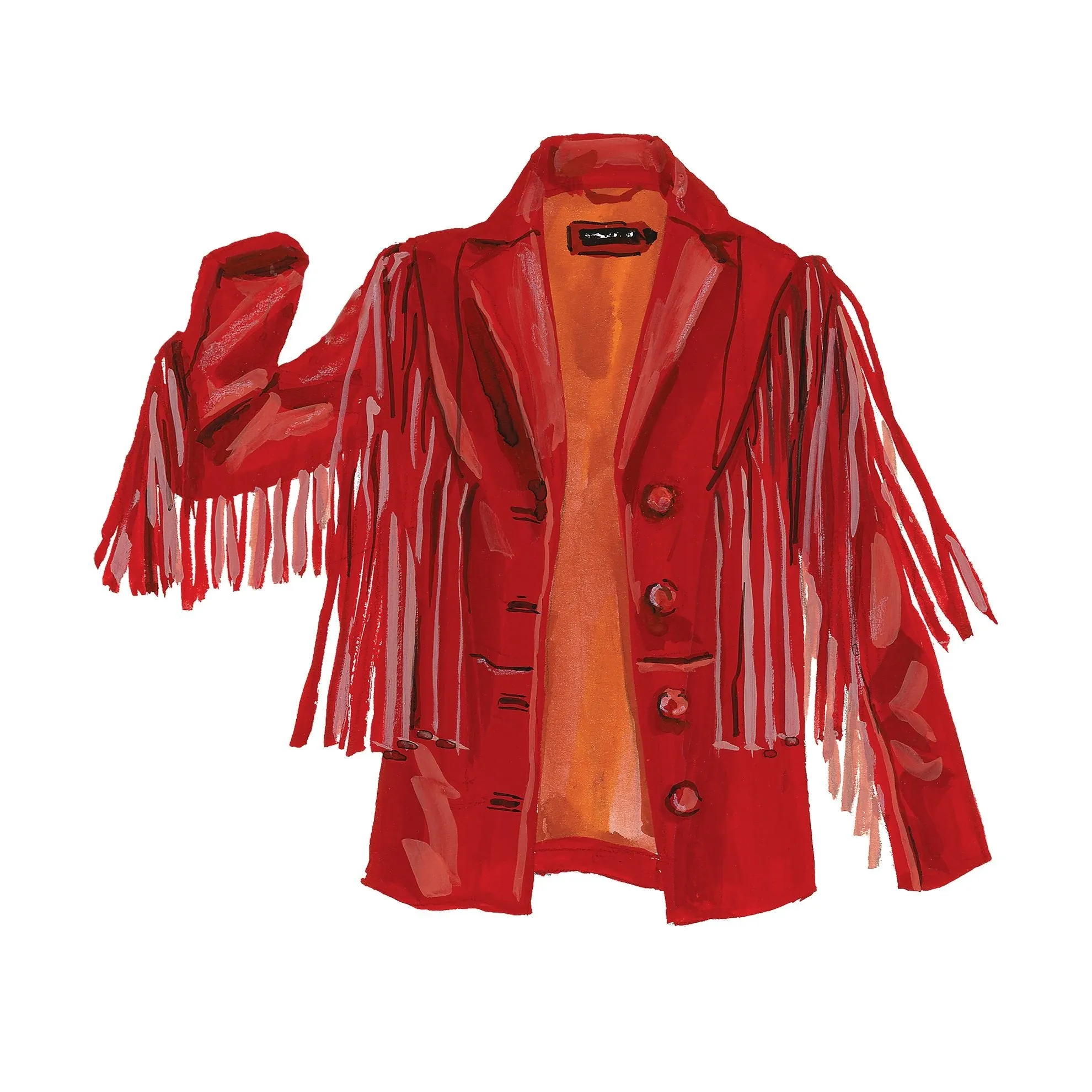 Absaroka Fringe Leather Jacket