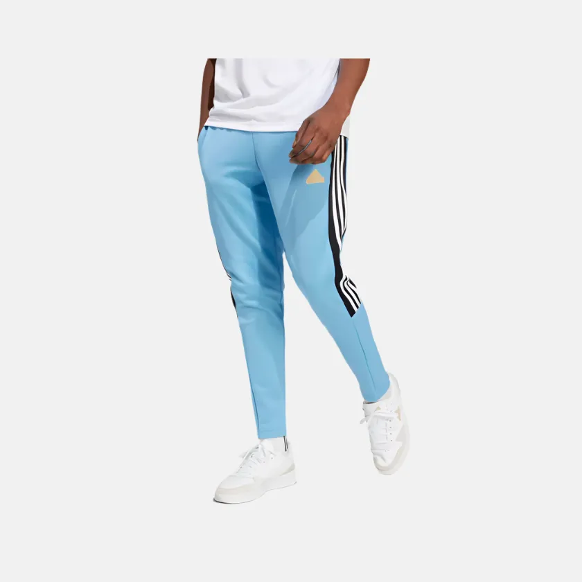 Adidas House of Tiro Nation Pack Men's Lifestyle Pant -Light Blue/Black/White