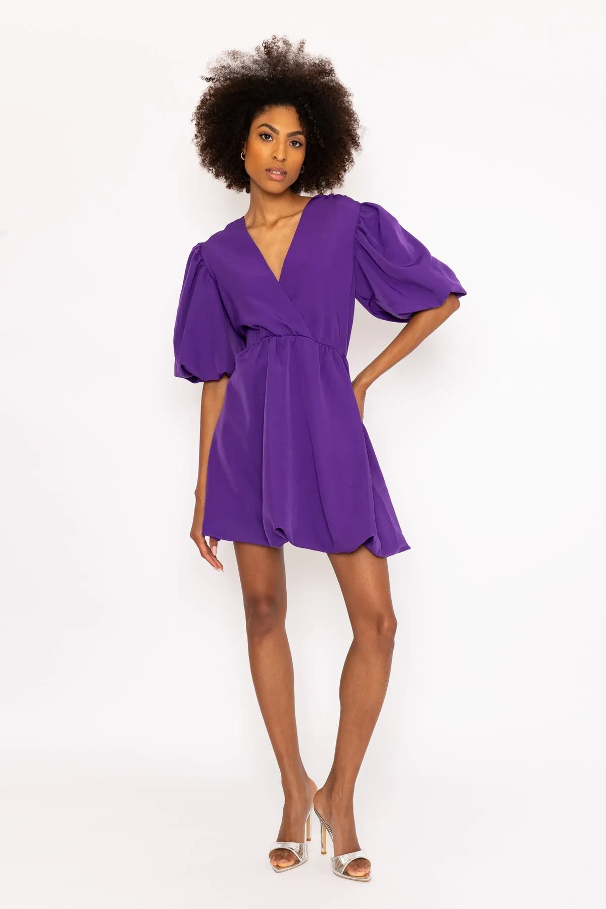 Aimee Purple Mini Dress