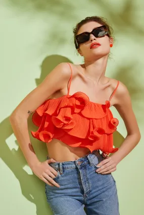 Ainsley Ruffle Top