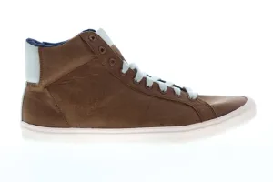 Aldo Hawksley Mens Brown Suede High Top Lace Up Lifestyle Sneakers Shoes