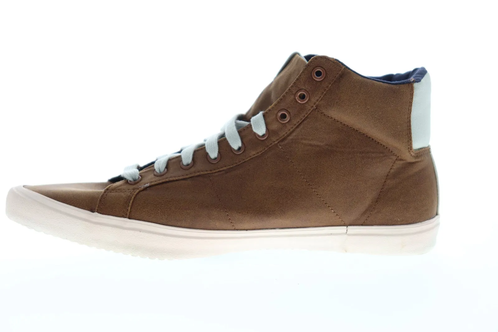 Aldo Hawksley Mens Brown Suede High Top Lace Up Lifestyle Sneakers Shoes