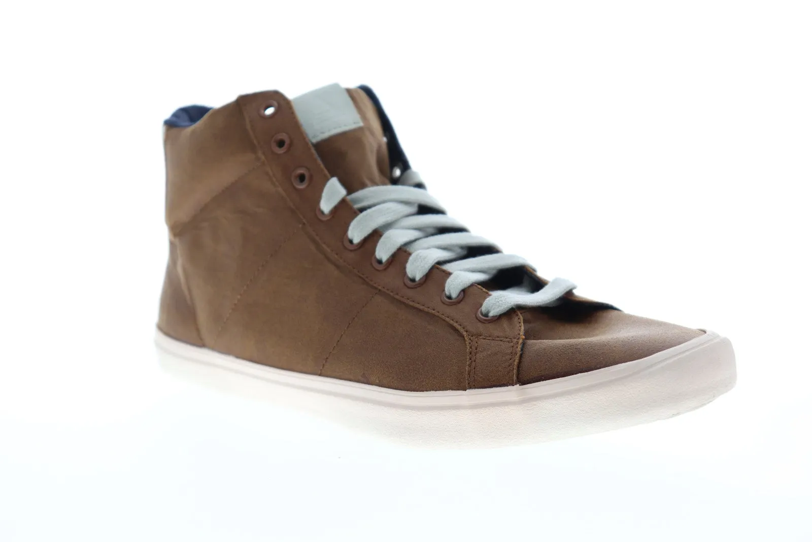 Aldo Hawksley Mens Brown Suede High Top Lace Up Lifestyle Sneakers Shoes