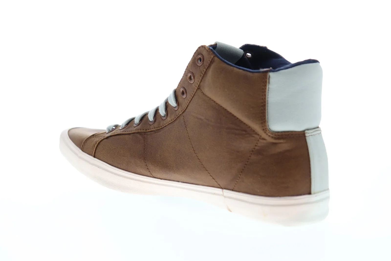 Aldo Hawksley Mens Brown Suede High Top Lace Up Lifestyle Sneakers Shoes