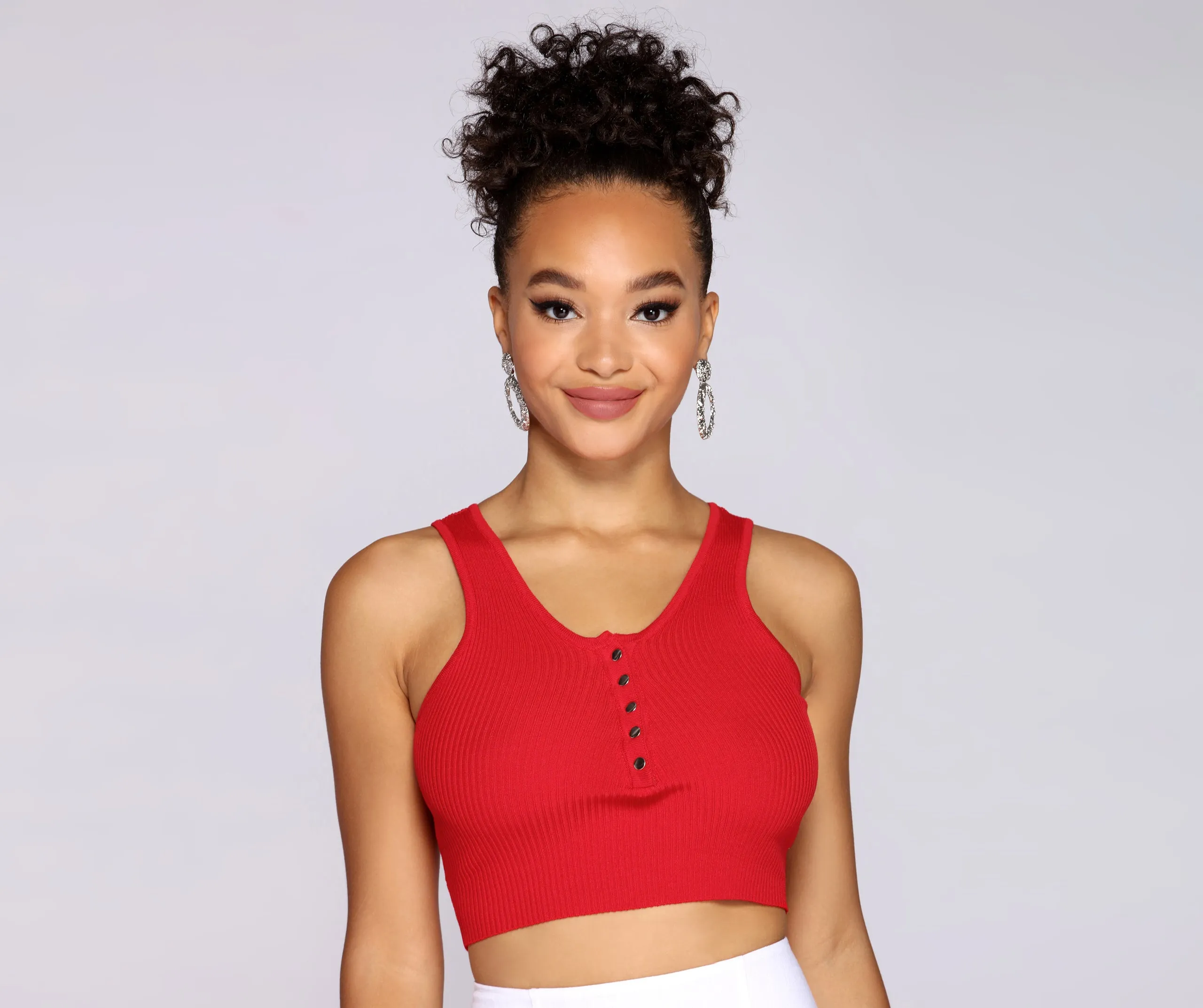 All About Knit Crop Top