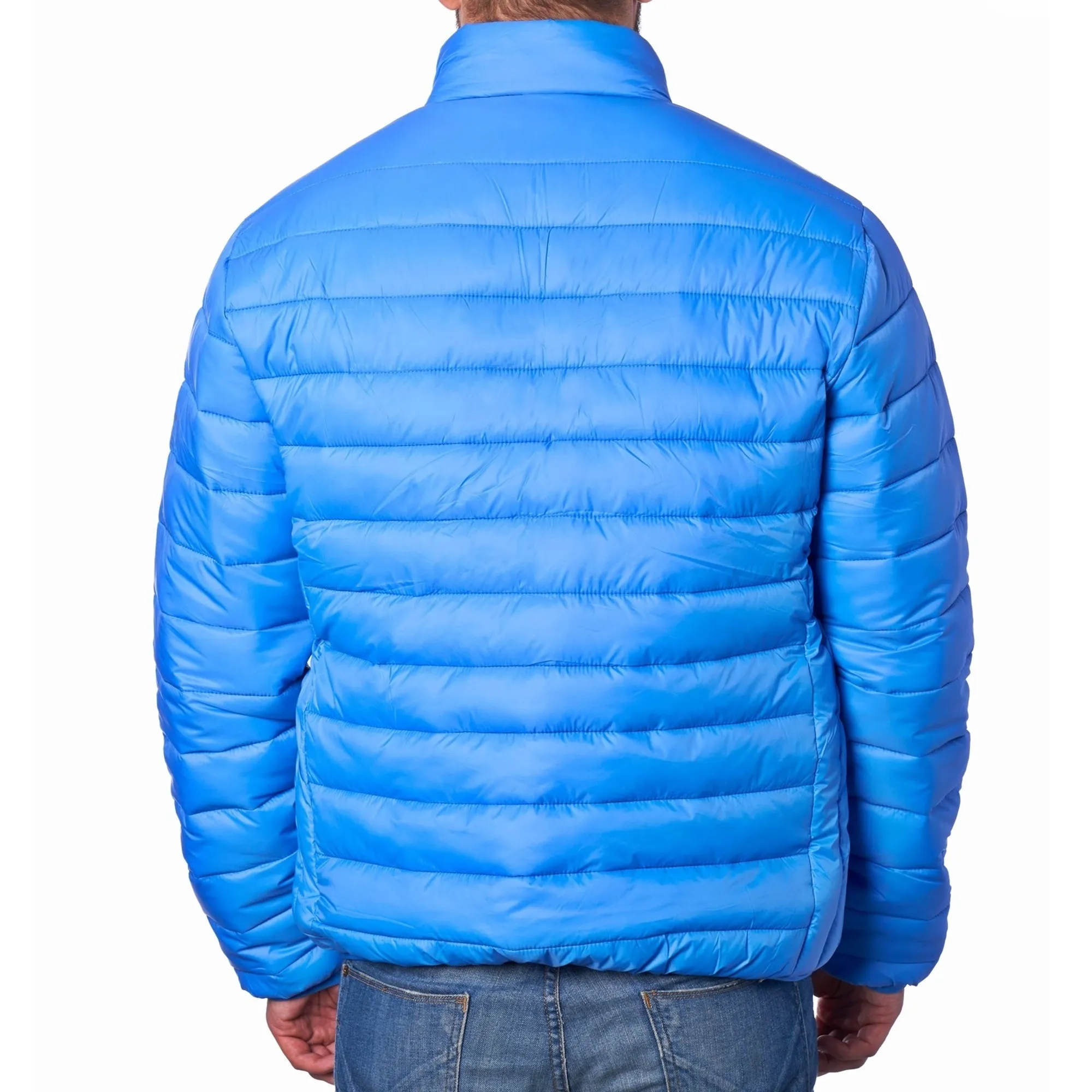 AlpineSwiss Niko Packable Light Men's Down Alternative Puffer Jacket Bubble Coat