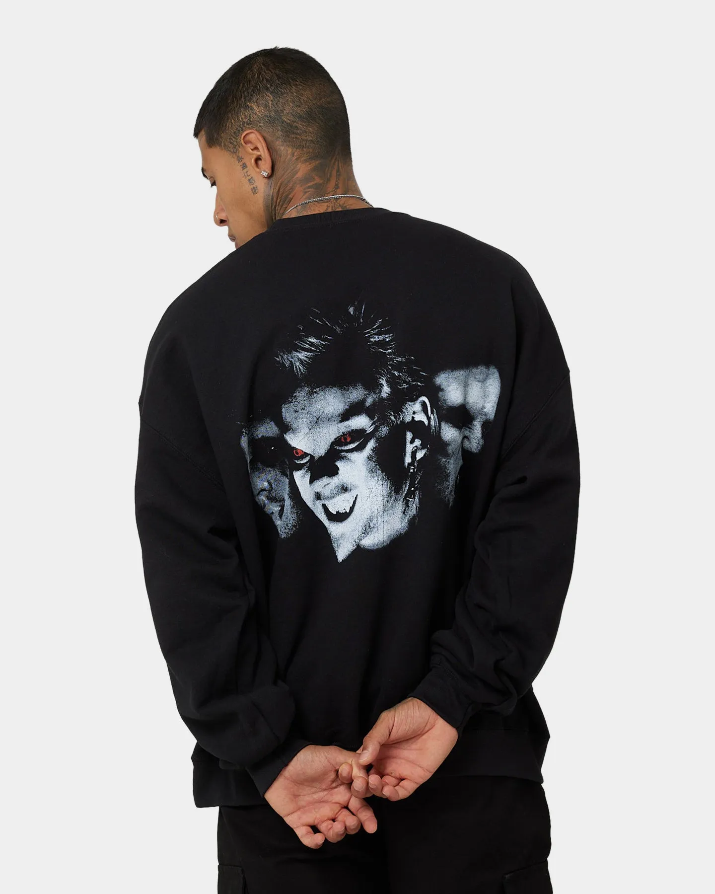 American Thrift X Lost Boys Crewneck Black