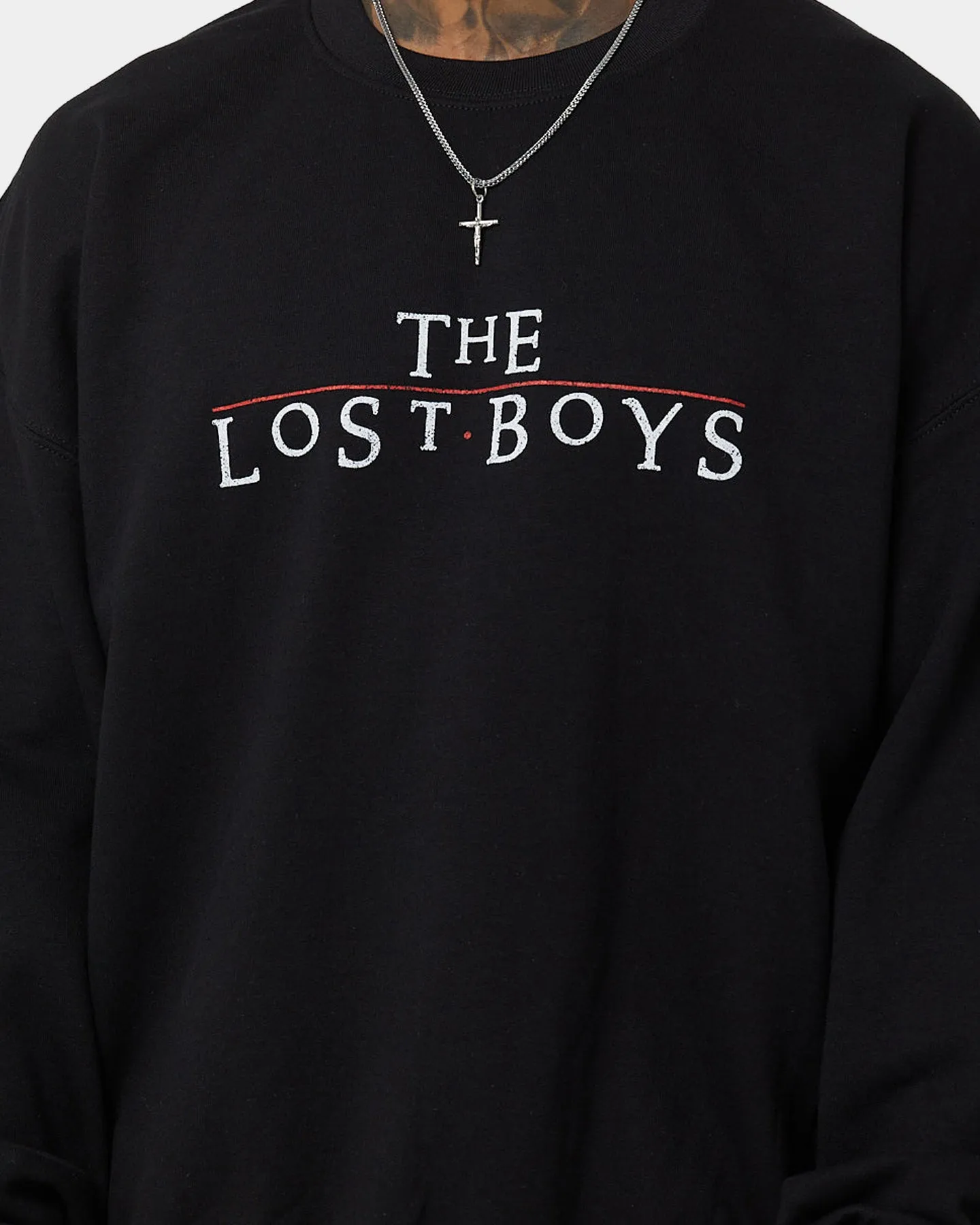 American Thrift X Lost Boys Crewneck Black