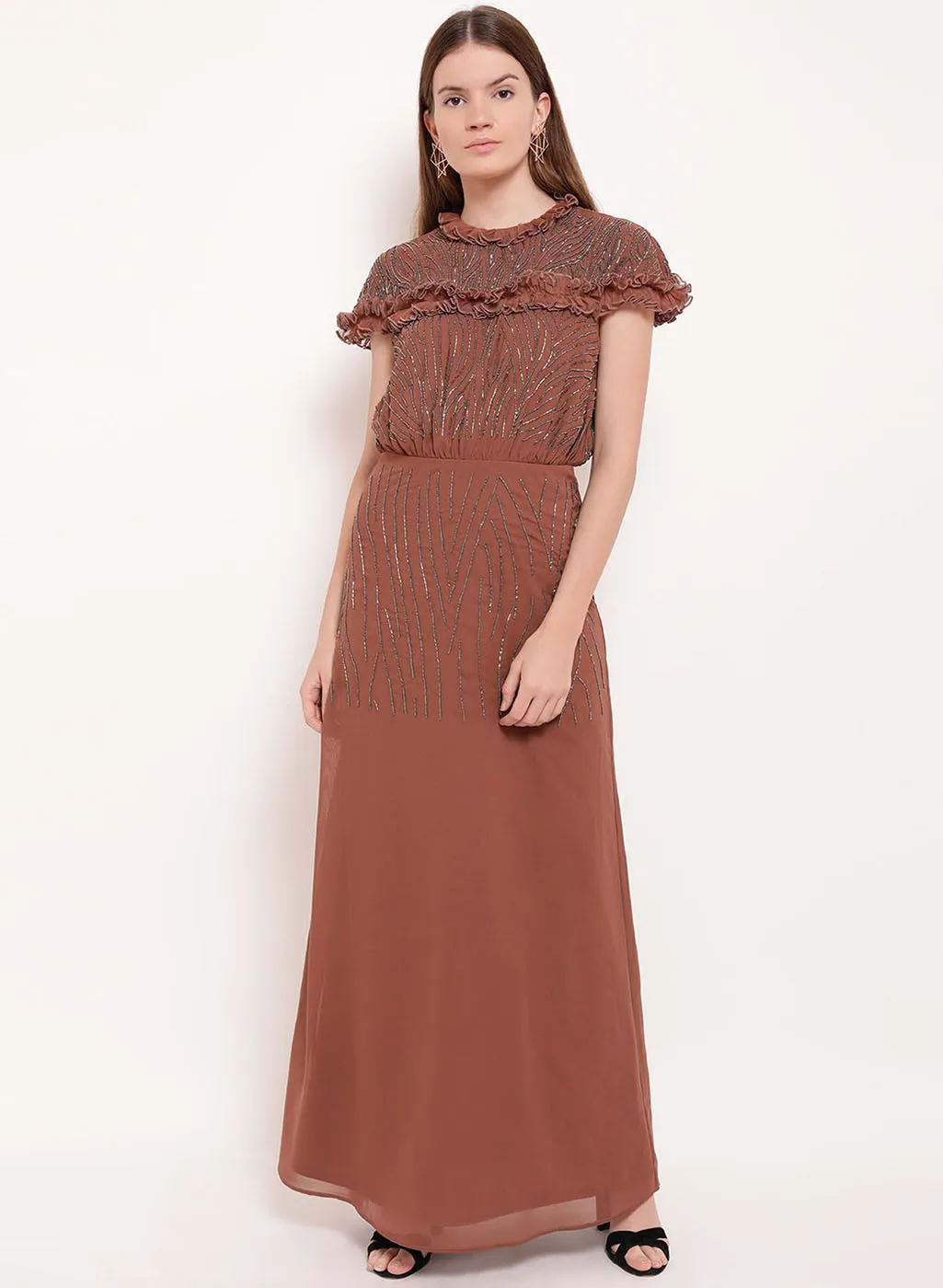 Annelisa Embellished Maxi Dress