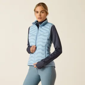 Ariat Wms Ideal Down Gilet Cerulean