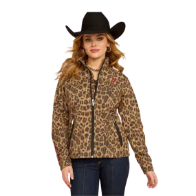 Ariat Women's New Team Softshell Print Lila Leopard Jacket