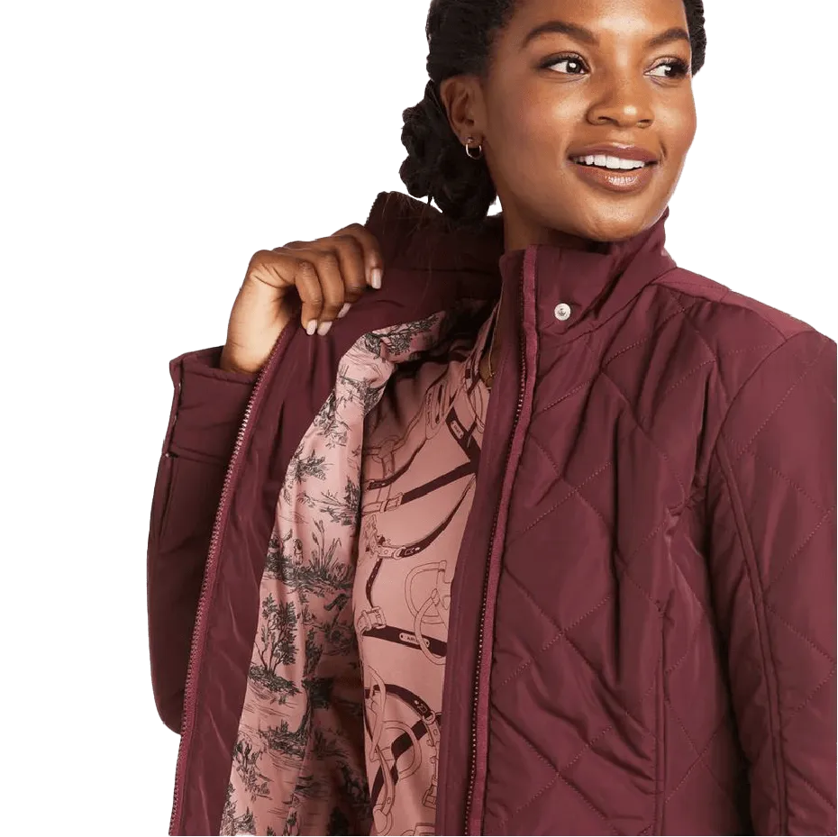 Ariat Women's Province Windsor Wine Jacket