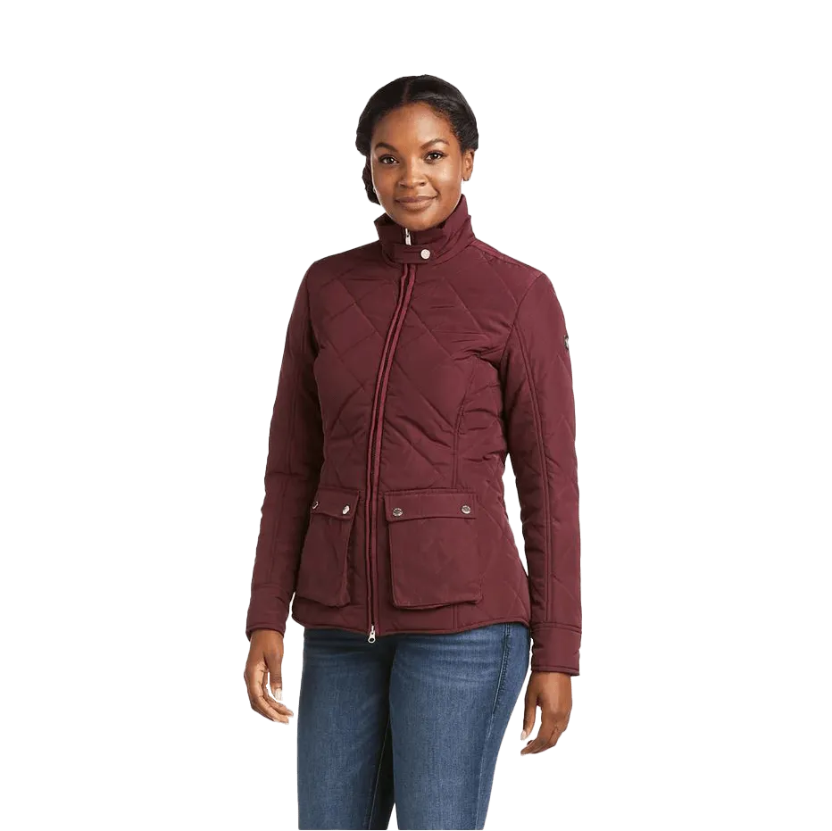 Ariat Women's Province Windsor Wine Jacket