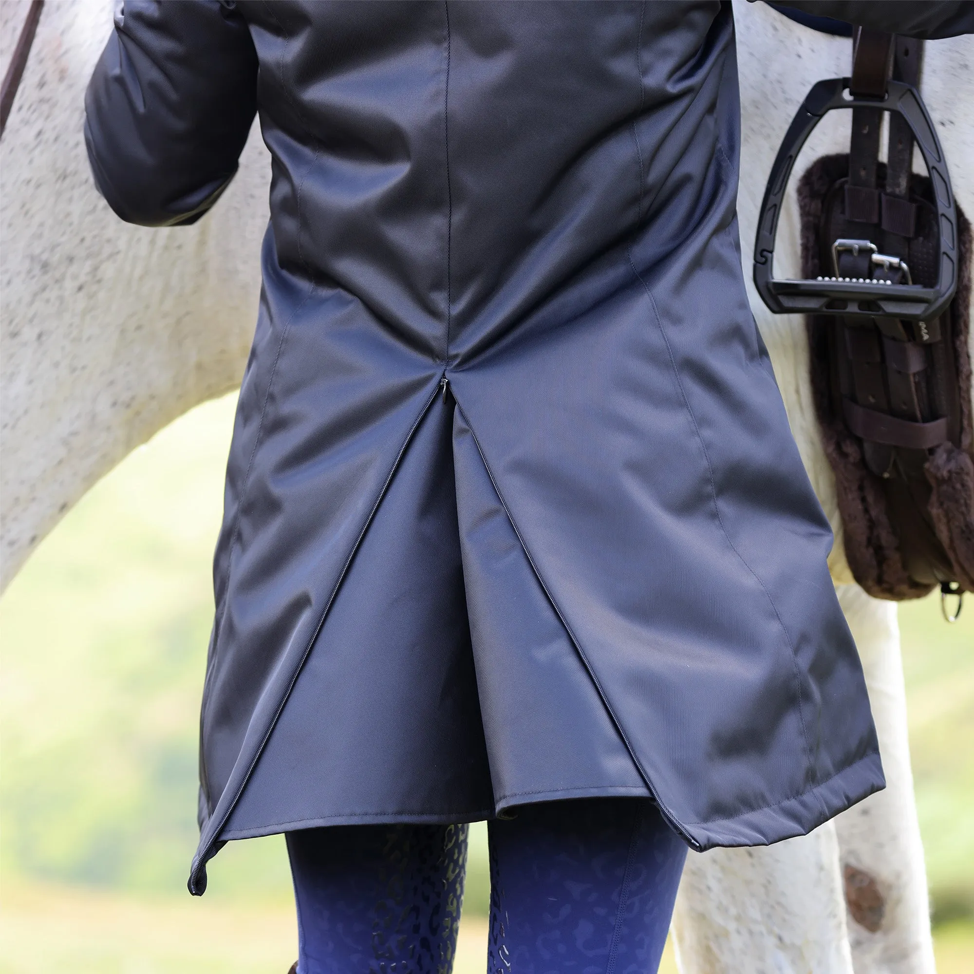 Aubrion Ladies Halcyon Waterproof Coat - Black