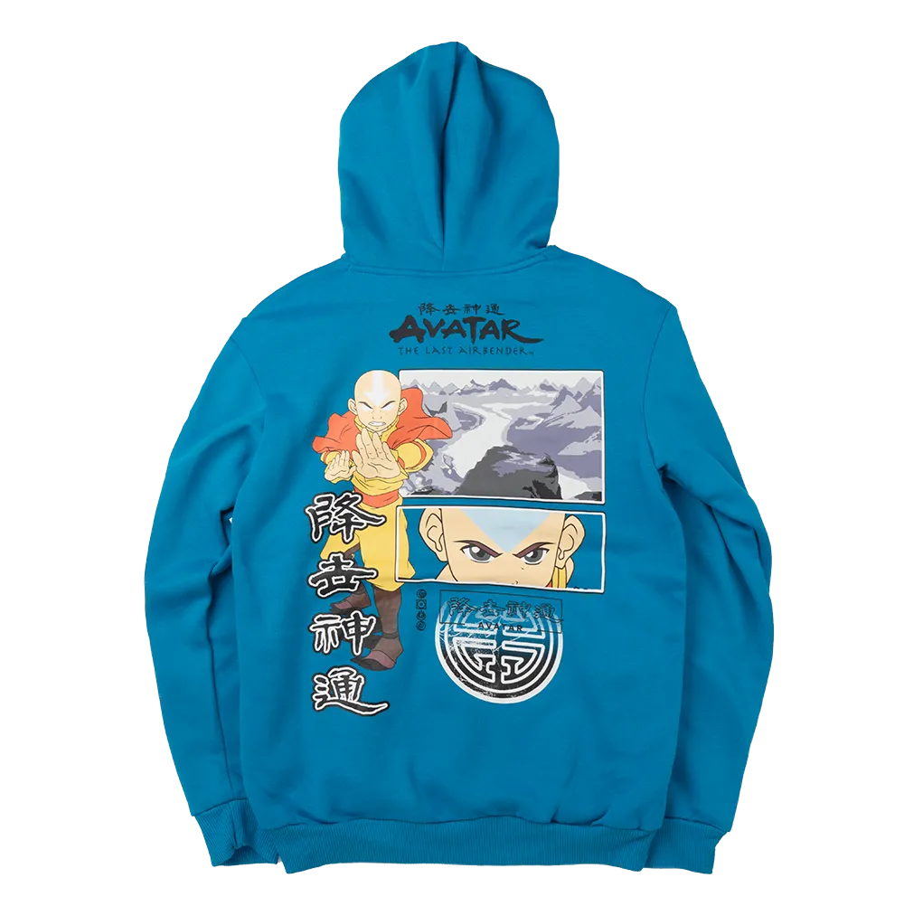 AVATAR THE LAST AIRBENDER HOODIE BLUE - 4ATV0038CL