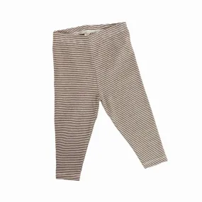 Baby Leggings / Brown Stripes