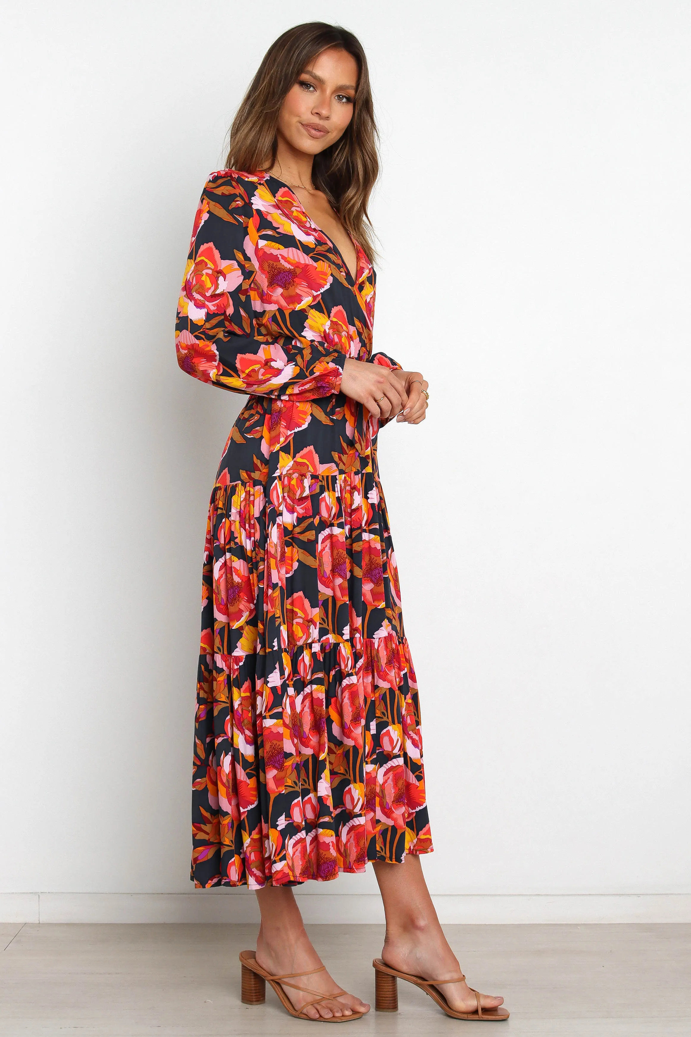 Balsa Dress - Navy Floral