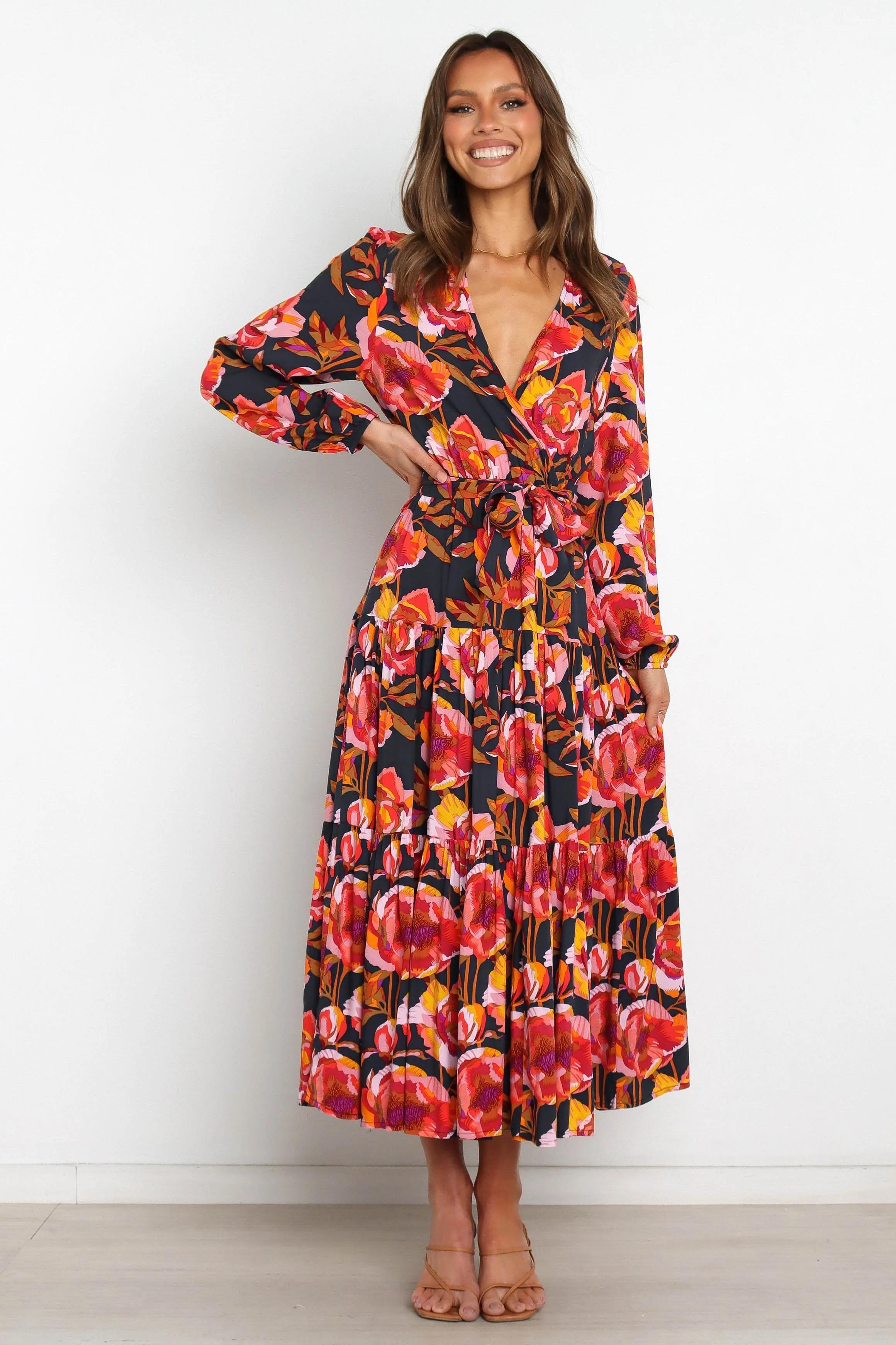 Balsa Dress - Navy Floral