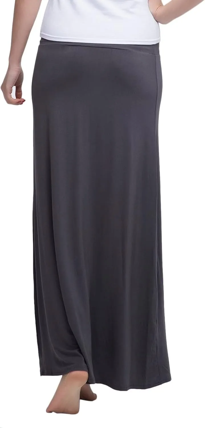 Bamboo Maxi Skirt - Long Yoke