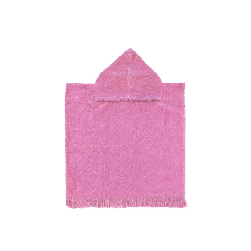 Bambury HiLo Dandy Pink Kids Poncho