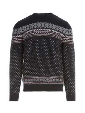 Barbour Intarsia Crewneck Jumper