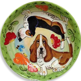 Basset Hound Pasta Bowl