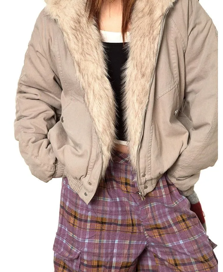 BB Fur Line Comfty Puffer Jacket