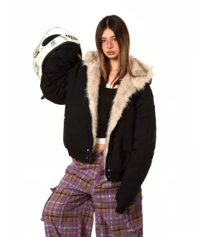 BB Fur Line Comfty Puffer Jacket