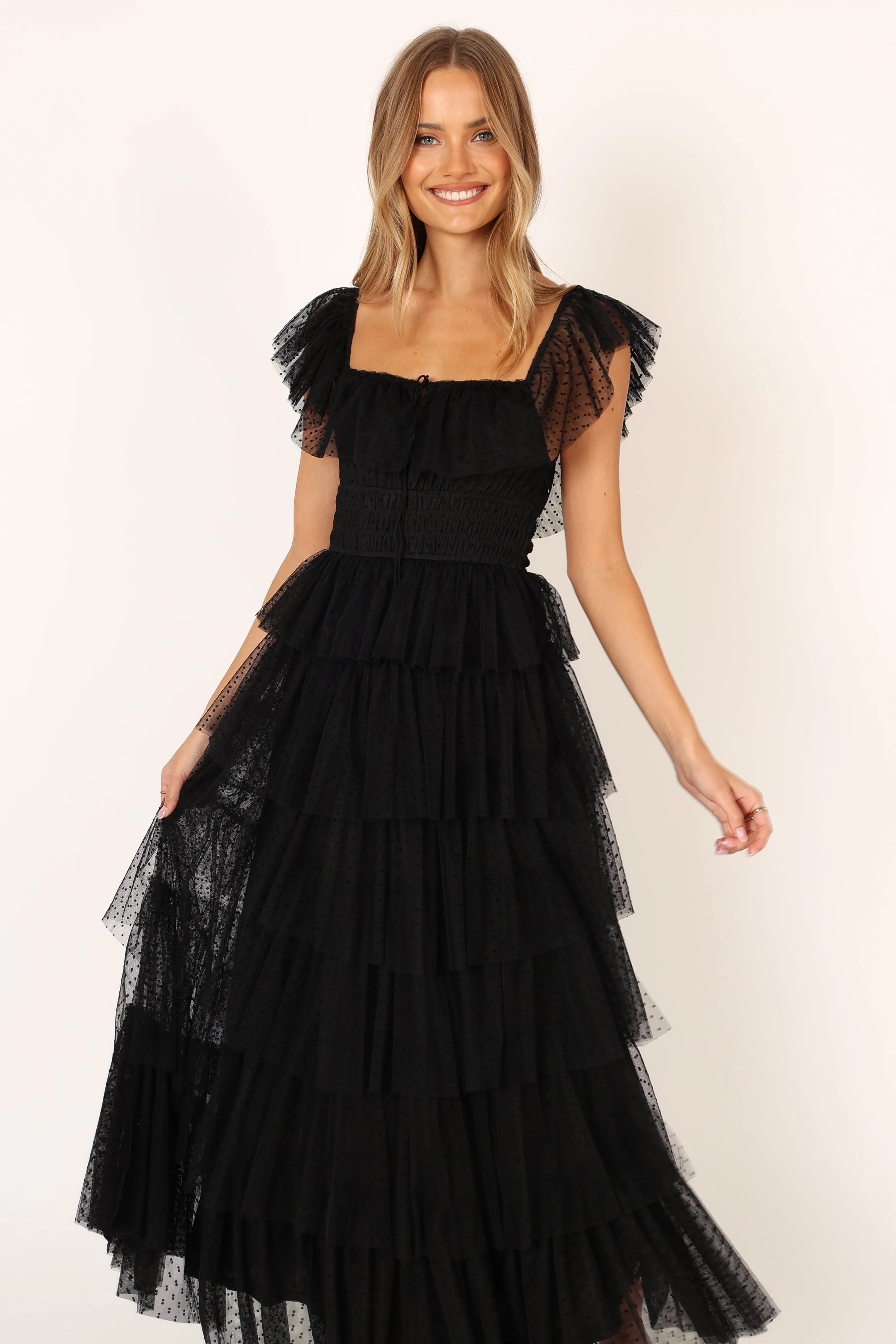 Belle Maxi Dress - Black