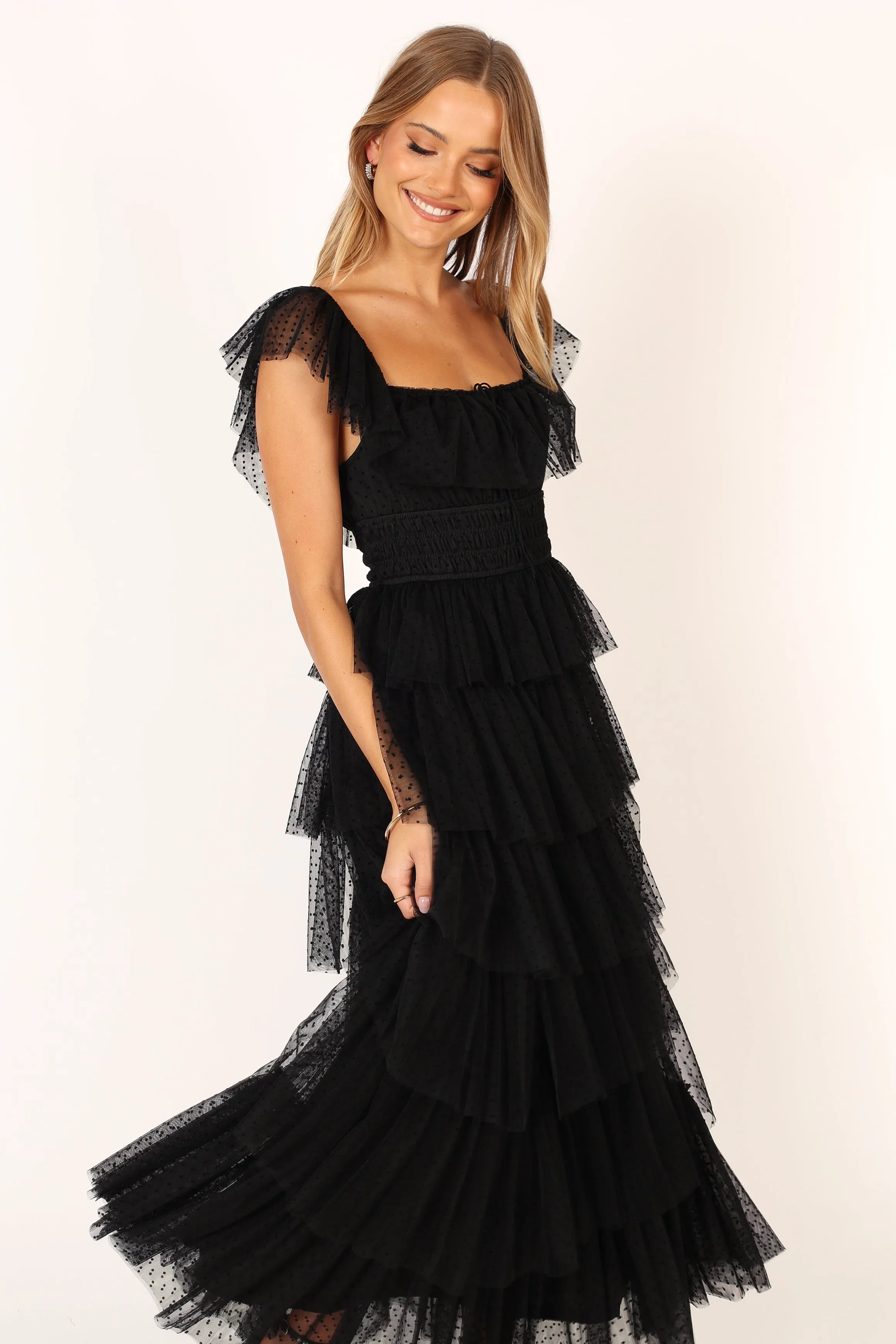 Belle Maxi Dress - Black