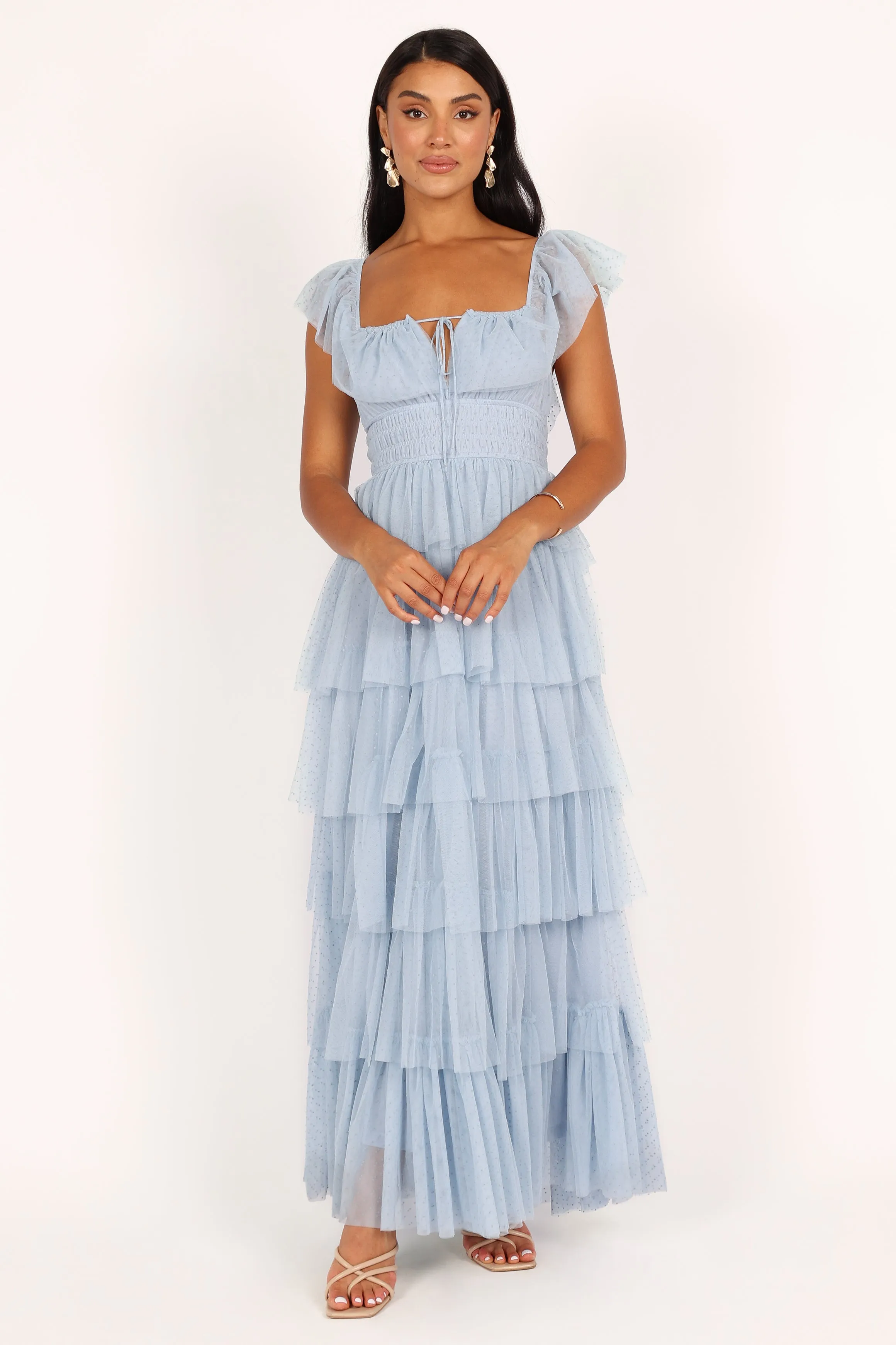 Belle Maxi Dress - Blue