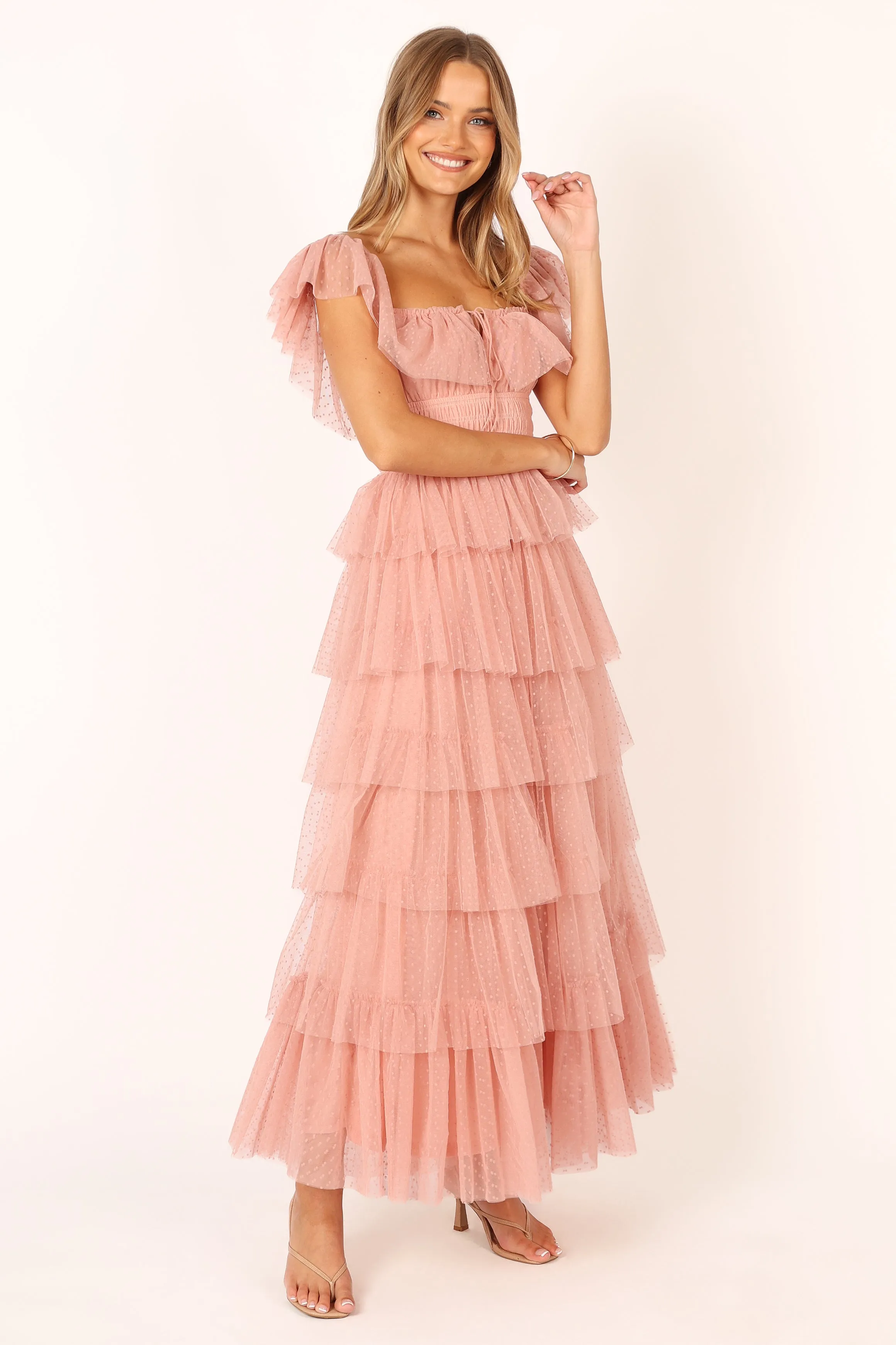 Belle Maxi Dress - Blush