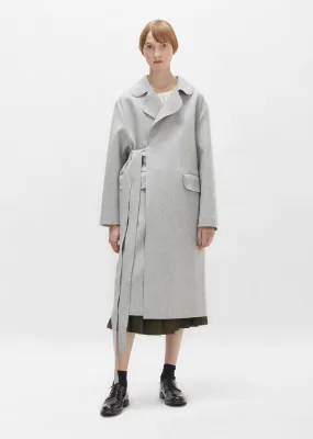 Belted Wool Overcoat