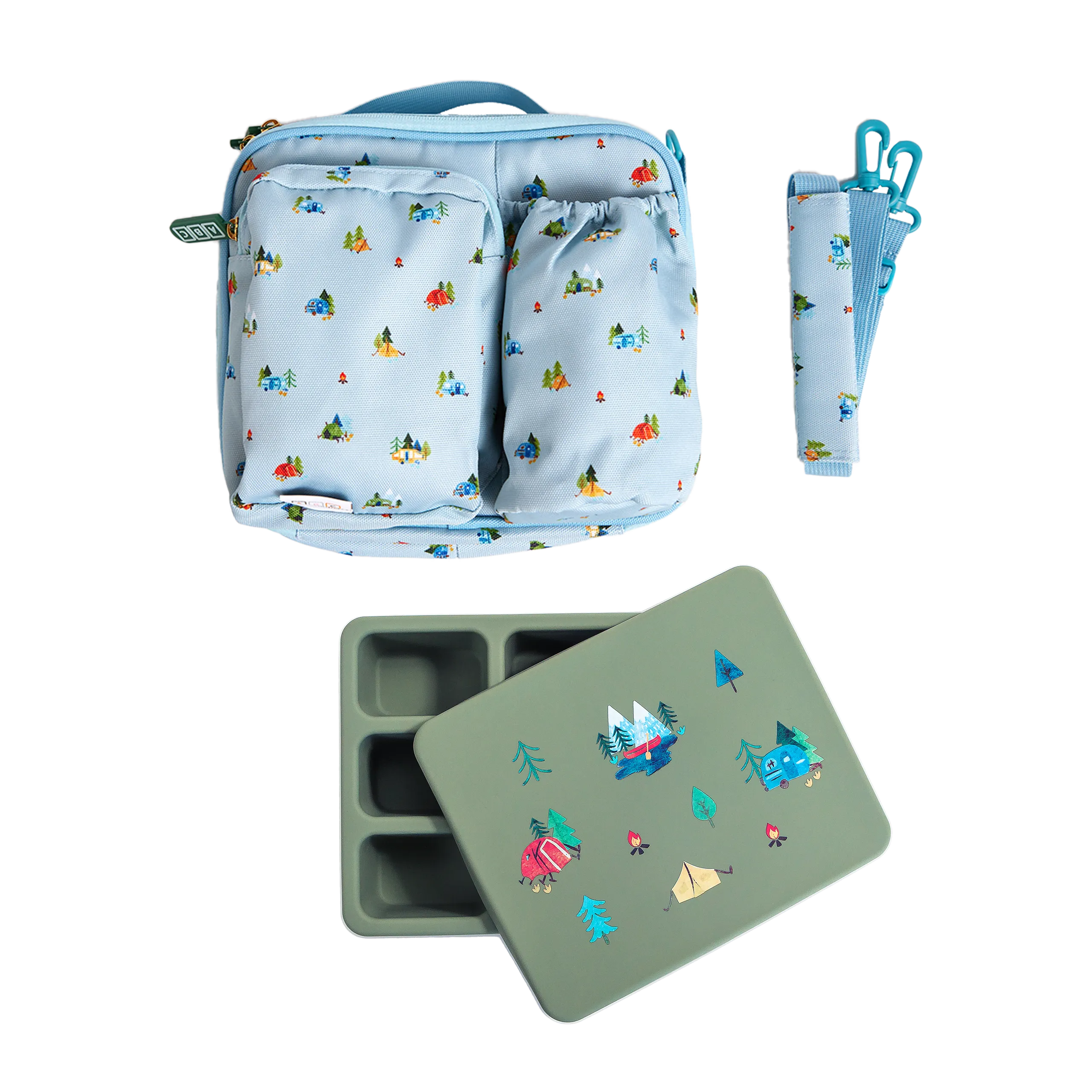 Bento and Lunch Bag Set Camper