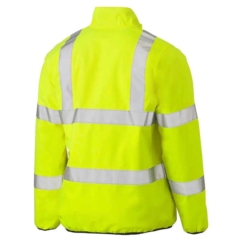 Bisley 333M6350H-YEL/4XL ANSI Type R Class 3 Reversible Puffer Jacket