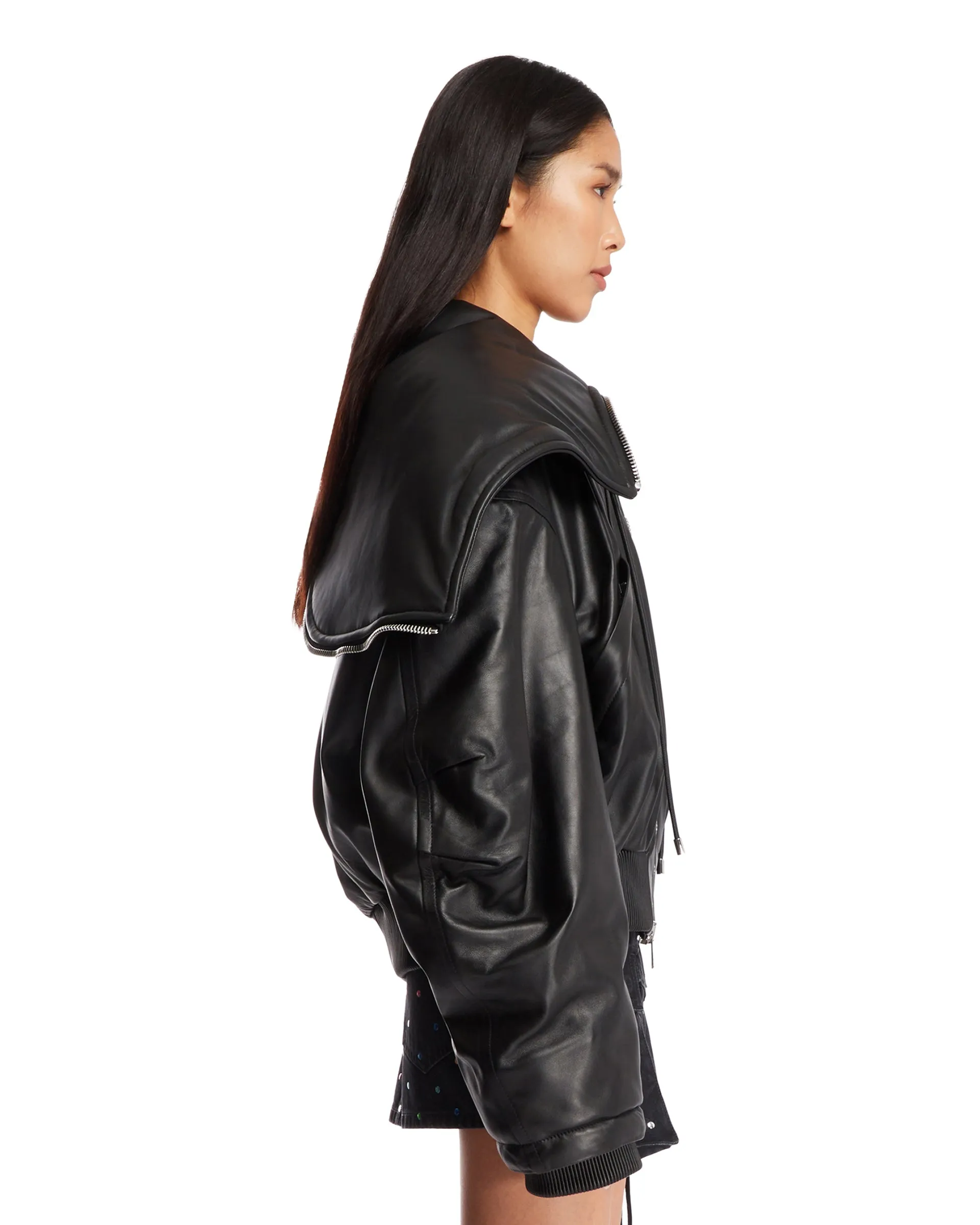 Black Bomber Jacket