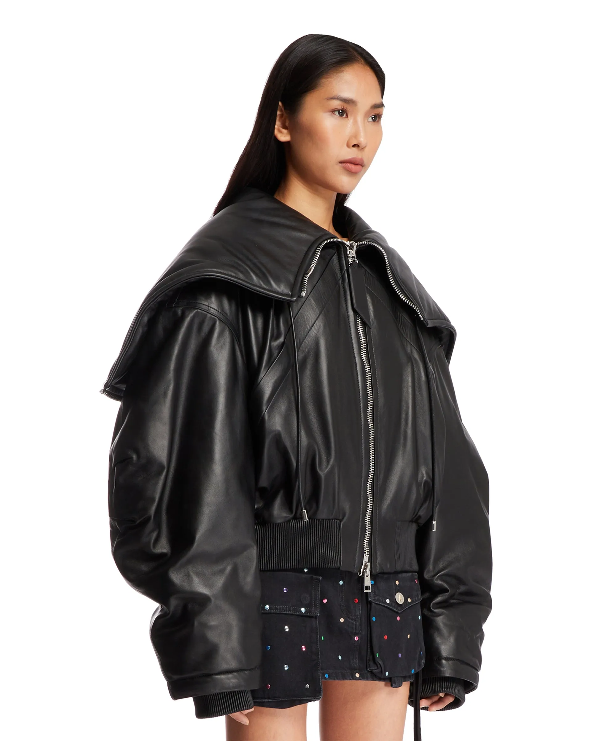 Black Bomber Jacket