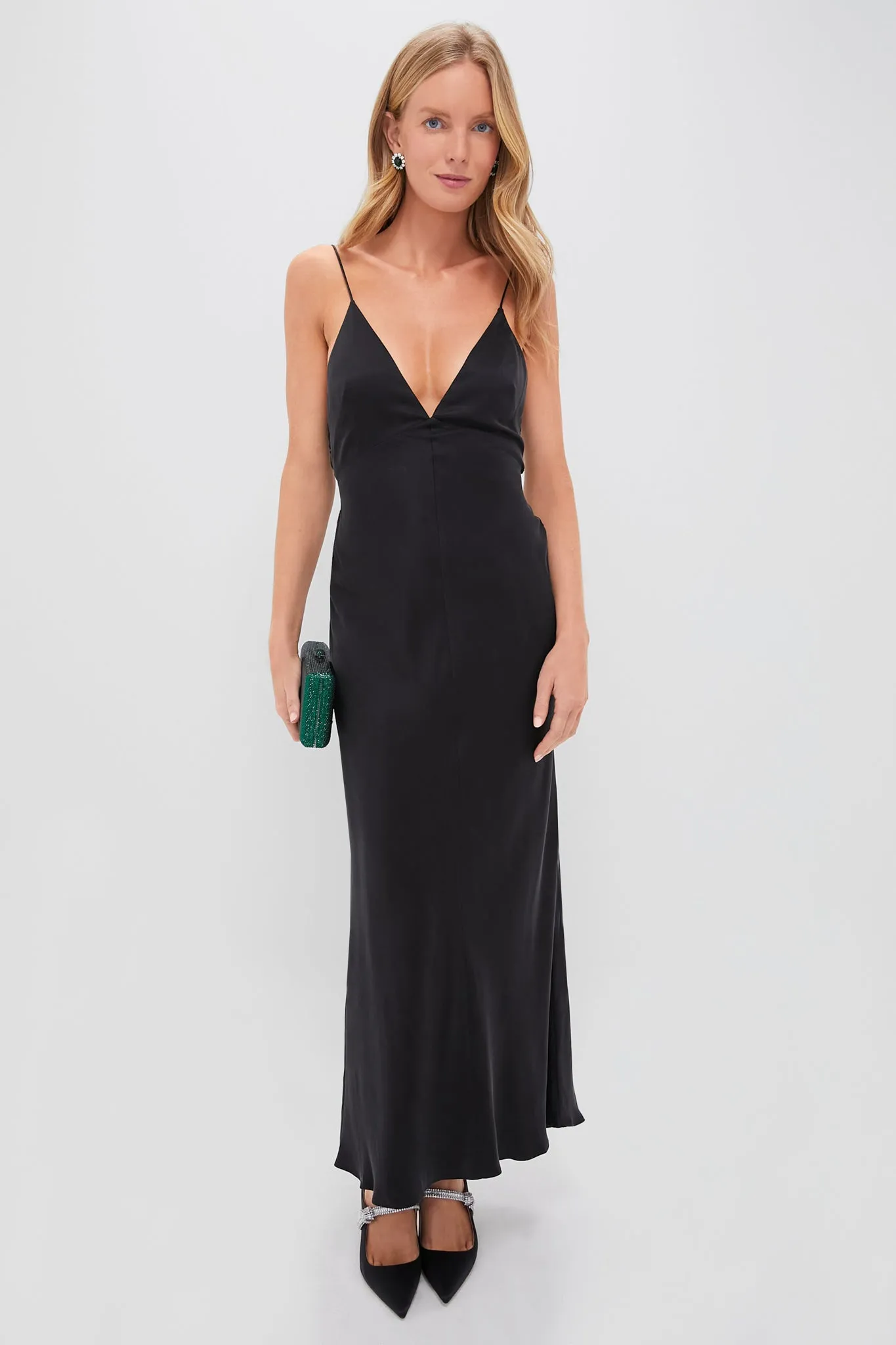 Black Ollie Maxi Dress