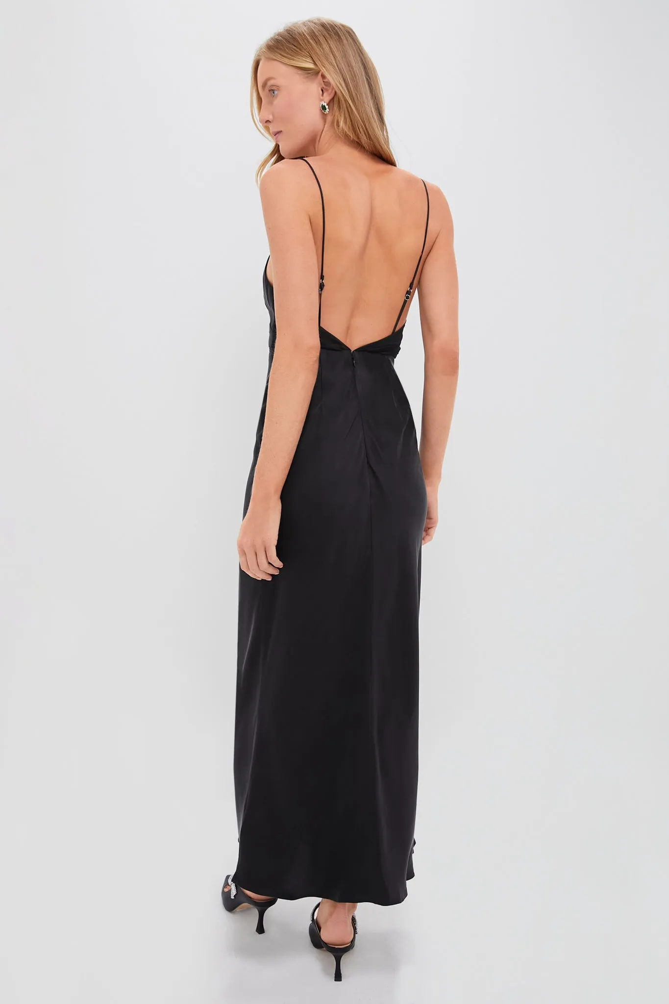 Black Ollie Maxi Dress