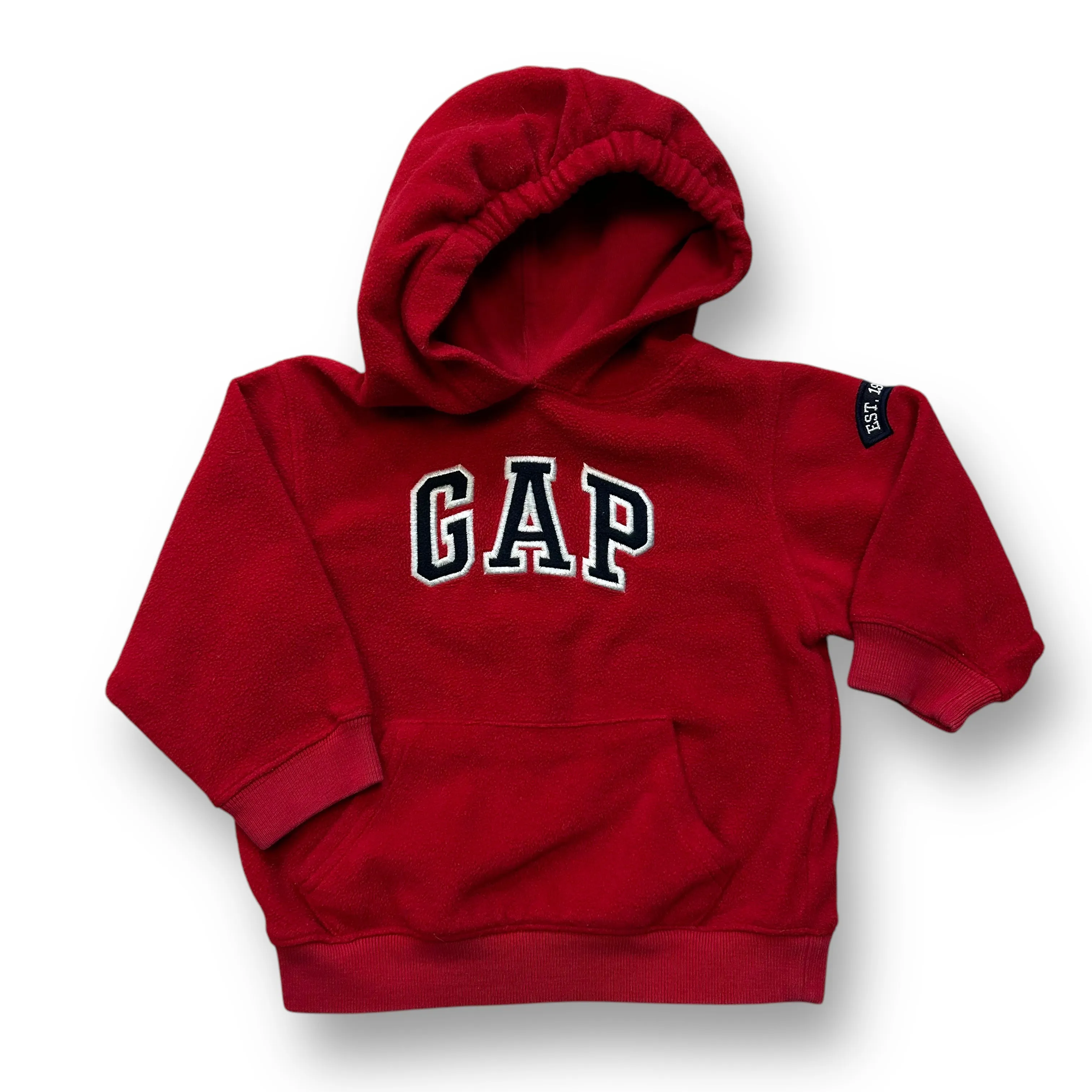 Boys Gap Size 12-18 Months Classic Logo Red Pullover Hoodie