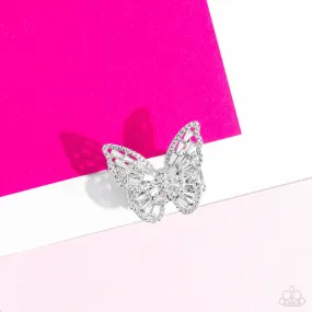 Bright-Eyed Butterfly - White