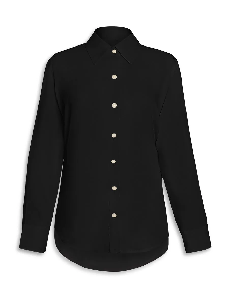 Brizo Bamboo Twill Button Down - Black