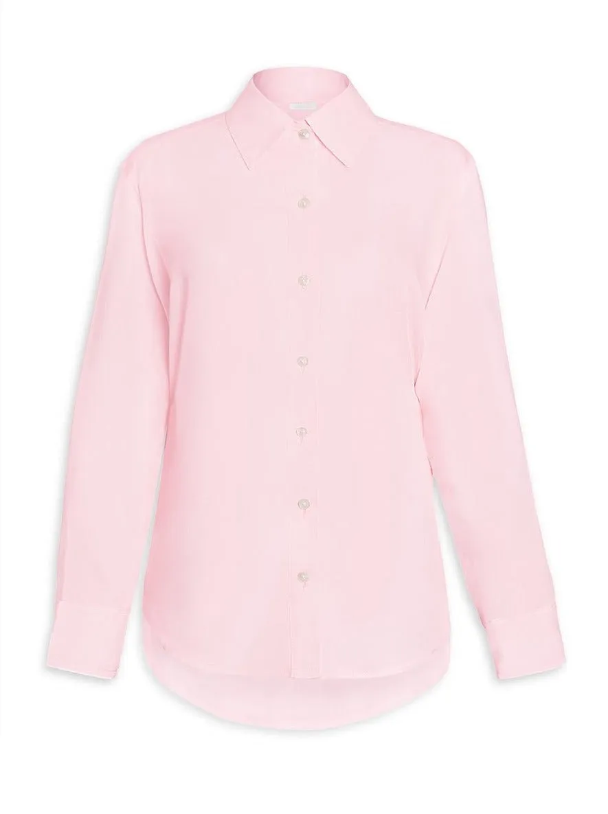 Brizo Bamboo Twill Button Down - Soft Pink