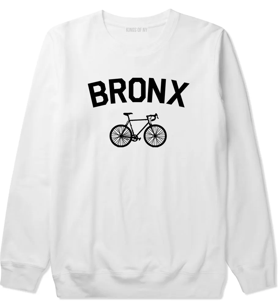 Bronx Vintage Bike Cycling Mens Crewneck Sweatshirt